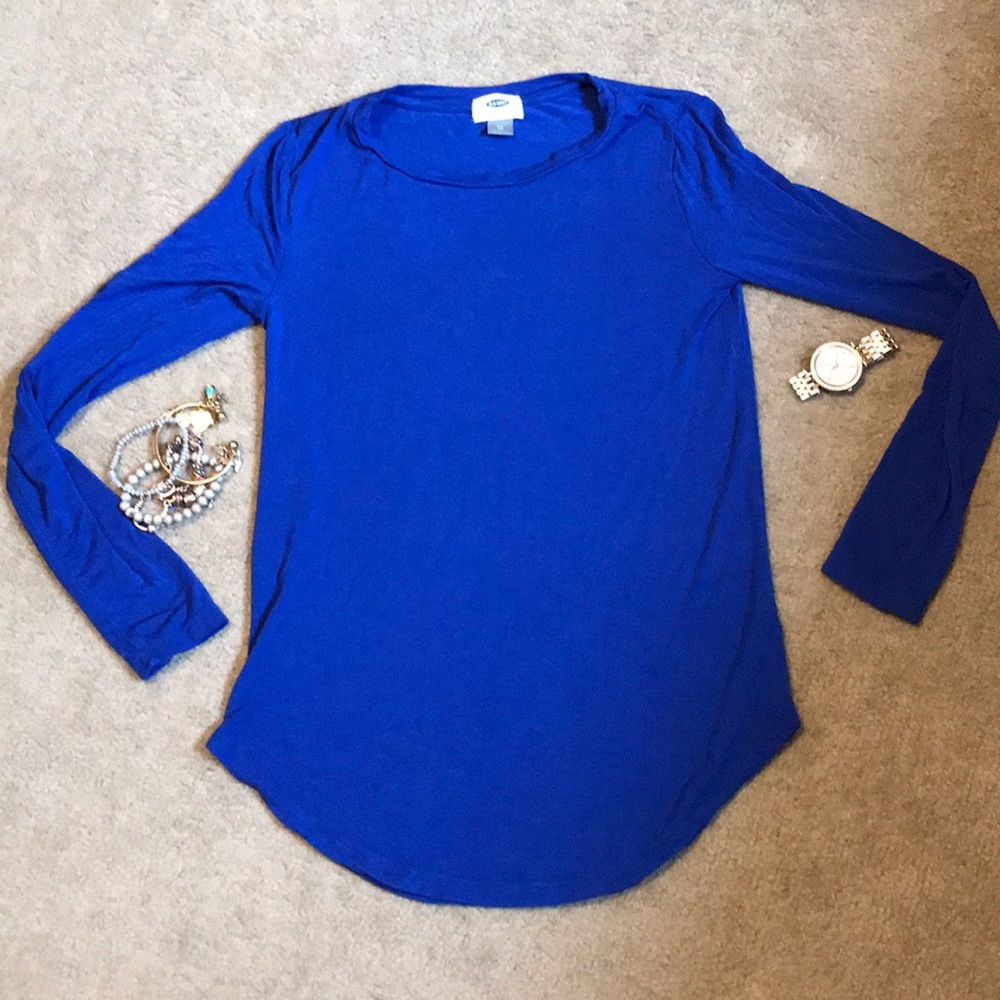 old navy formed firing shirt